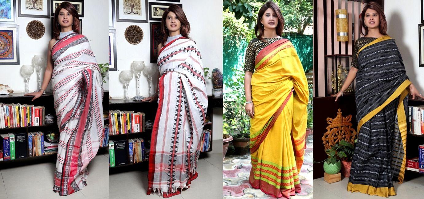 Buy Luxurious and Latest Sarees By Craftiva